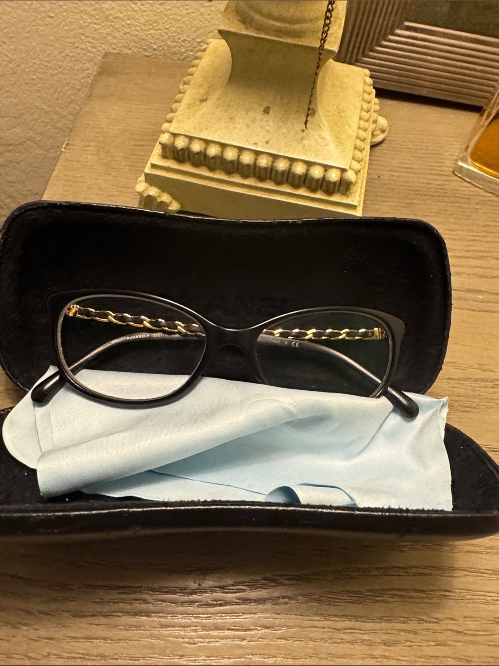 Chanel Black and Gold Women’s Reading Glasses - Designer Style - Picture 6 of 6